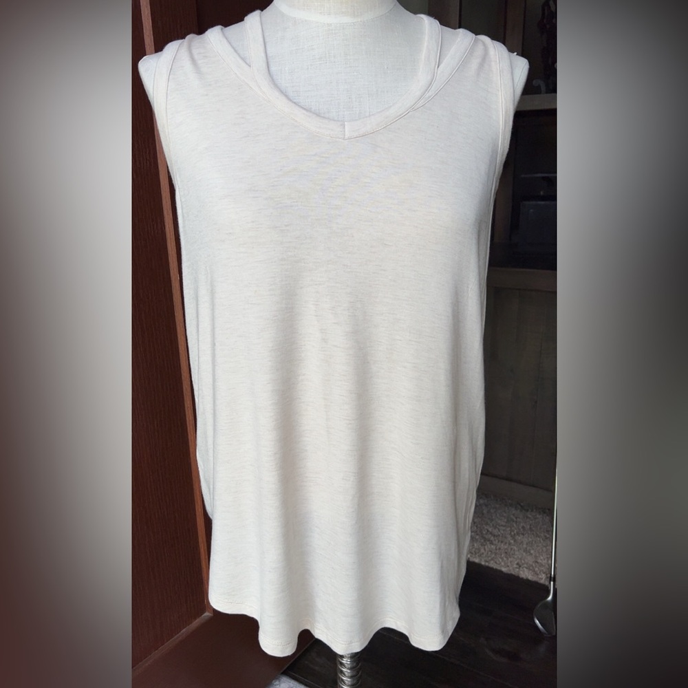 Loft Lounge tank top. Oatmeal color. Size medium.